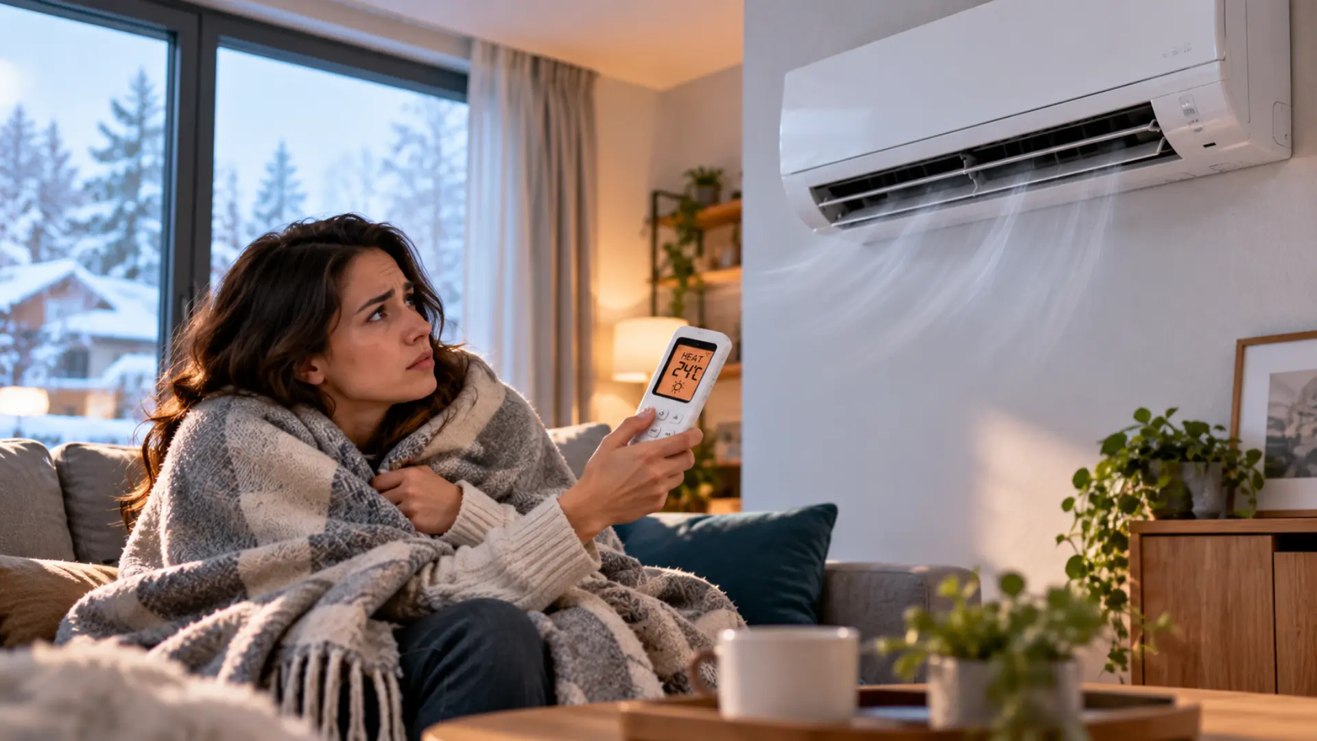 Climatisation réversible qui ne chauffe plus : quelles causes et que faire ?