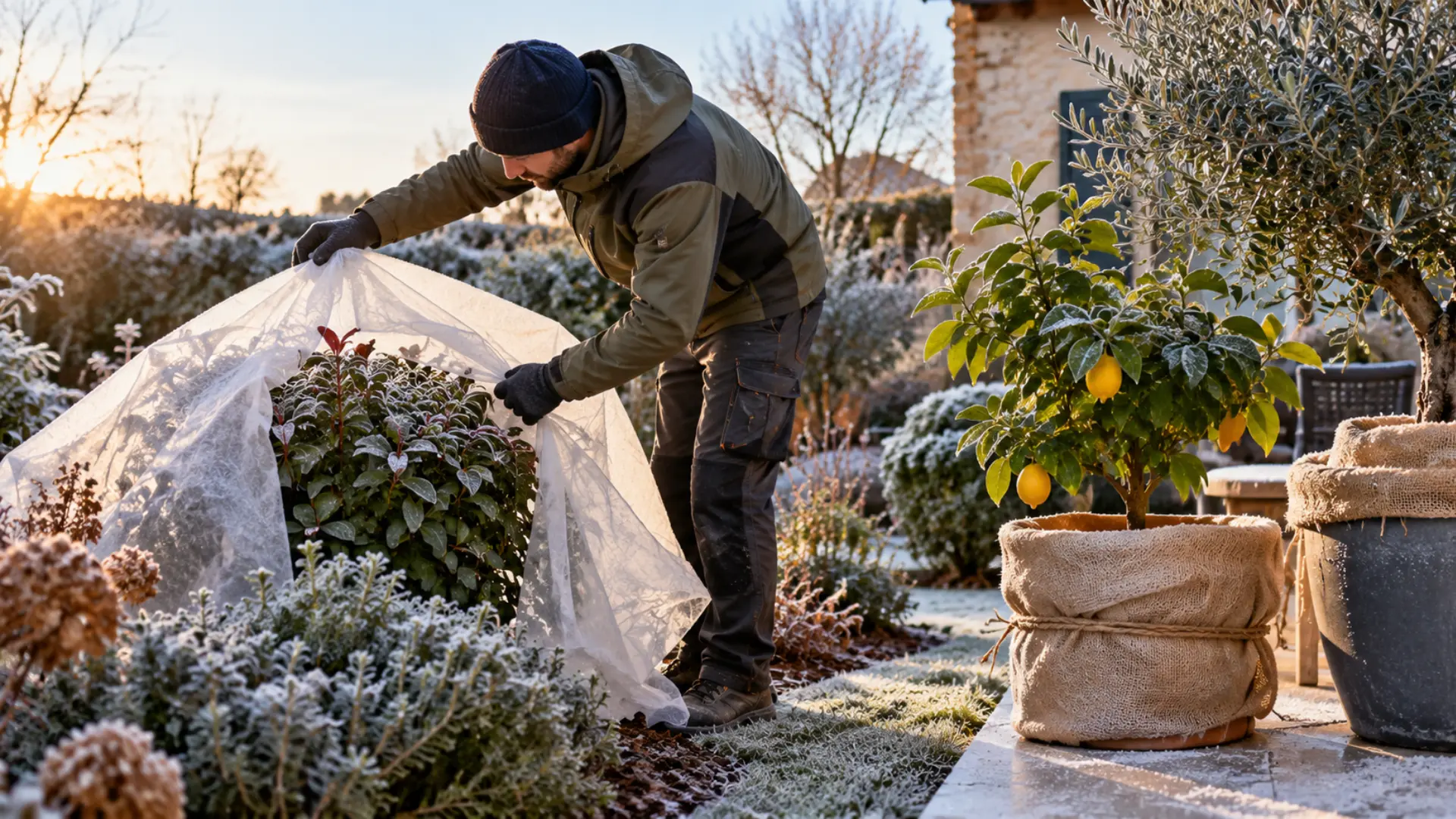 Comment protéger ses plantes du gel en hiver ?