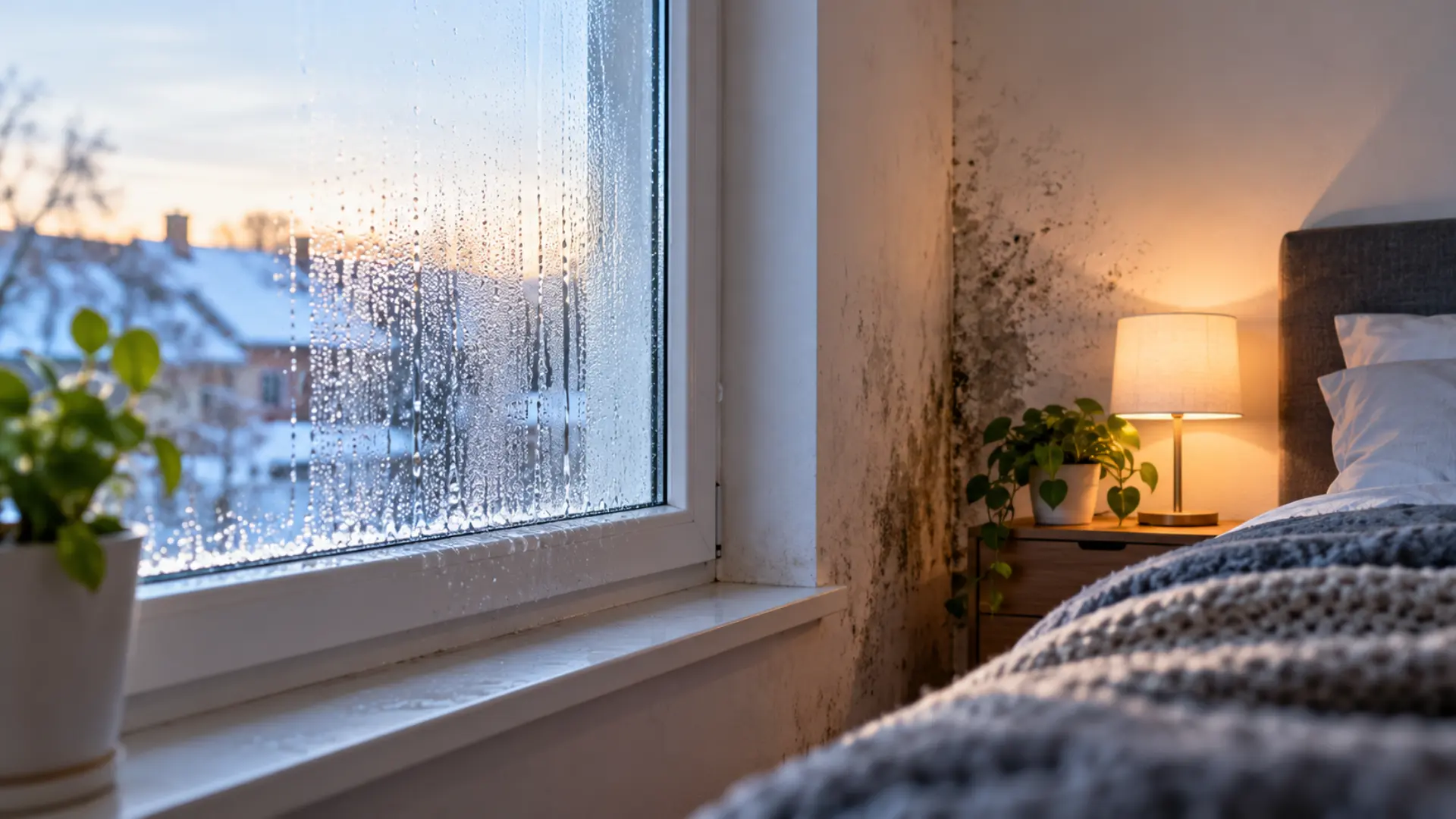 Comment enlever l'humidité dans une chambre en hiver ?