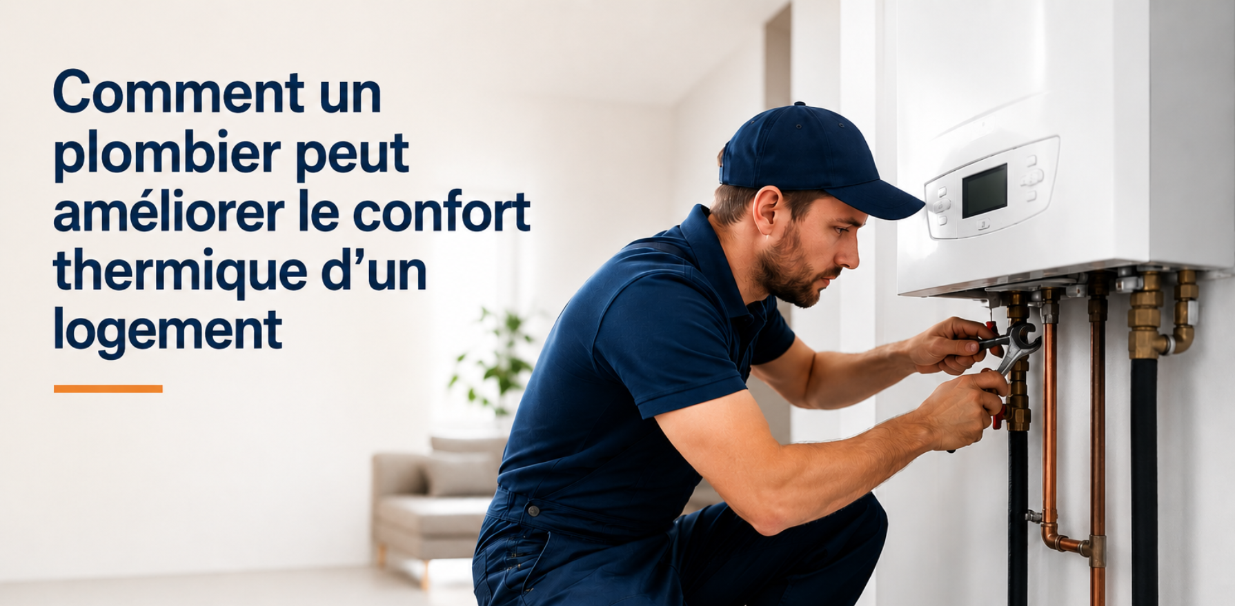 Comment un plombier peut améliorer le confort thermique d'un logement