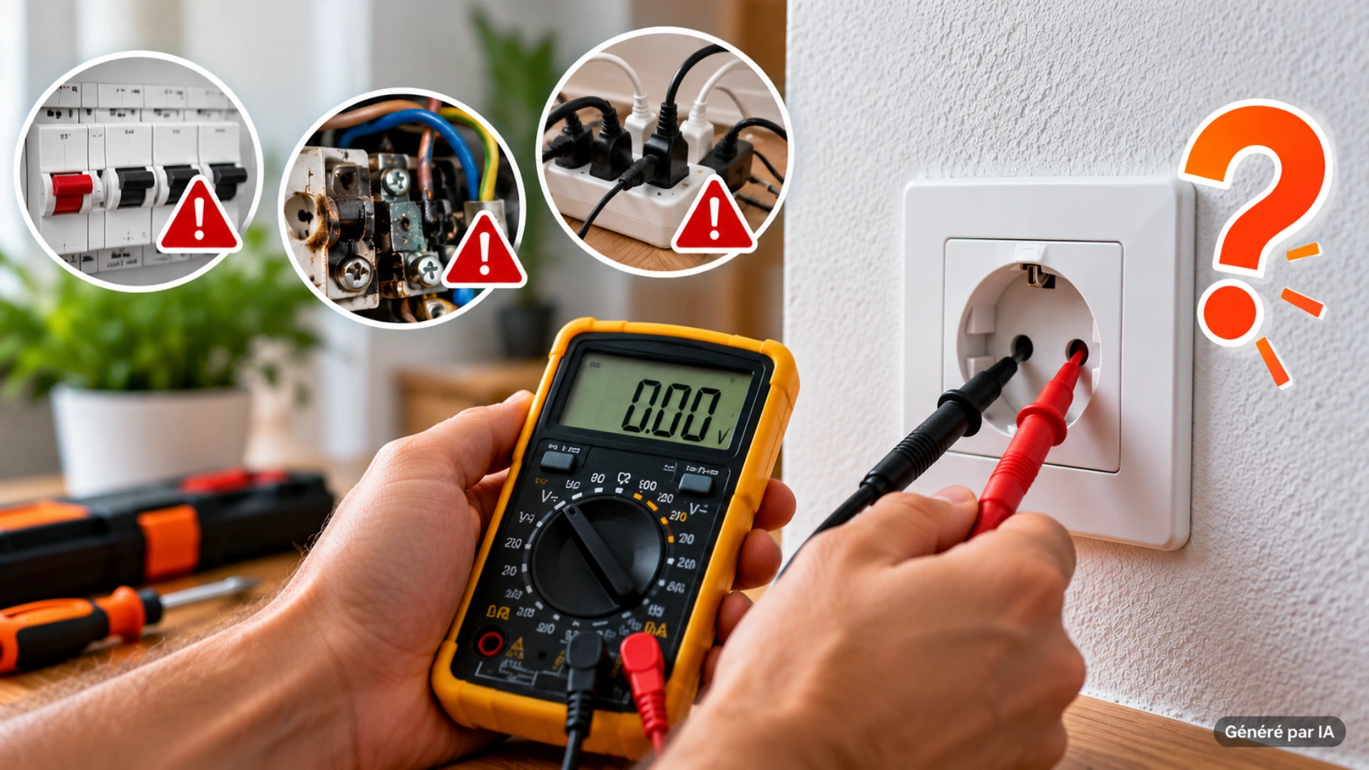 Prise électrique qui ne fonctionne plus : quelles sont les causes et que faire ?